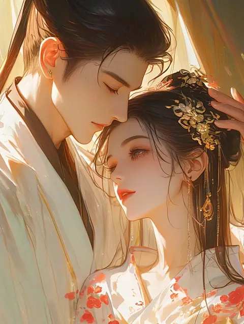 橙色的天空